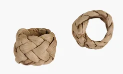 2 pk serviettring natur - ø5cm h3cm