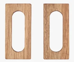 2 pk serviettringer brun - 7,7x3,6x1,5 cm