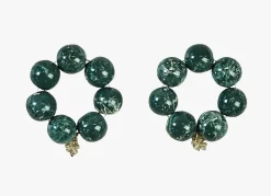 2 pk serviettringer grønn - ø6,5