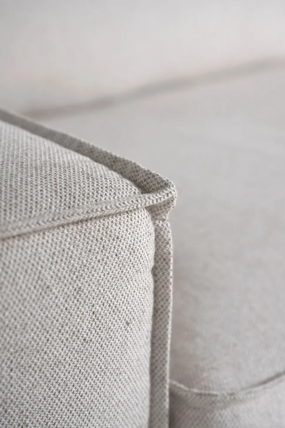 3 seter sofa natur - 222x95x79 cm