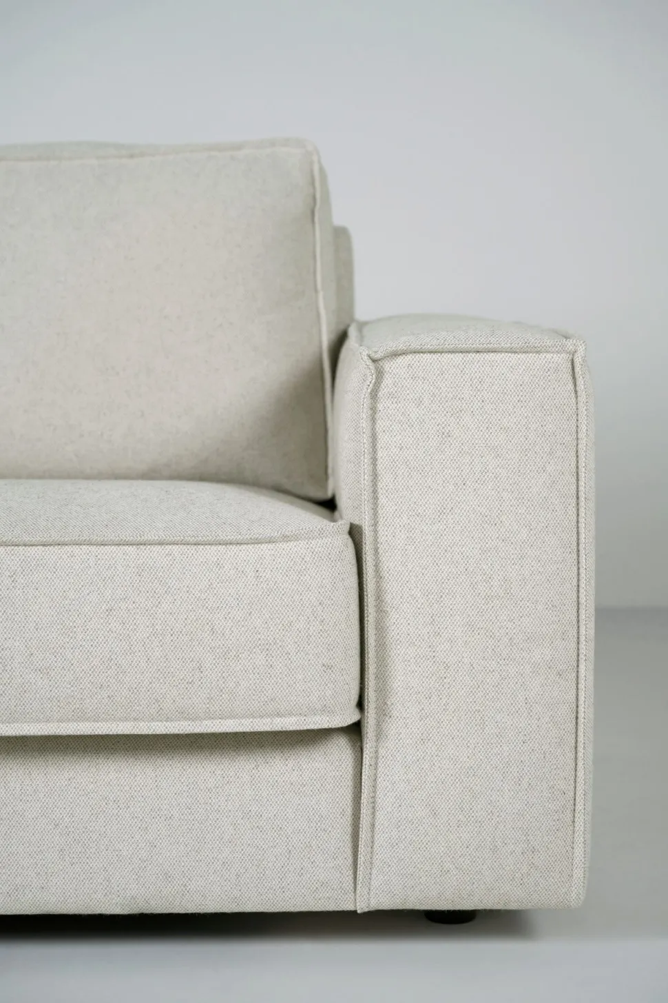 3 seter sofa natur - 222x95x79 cm