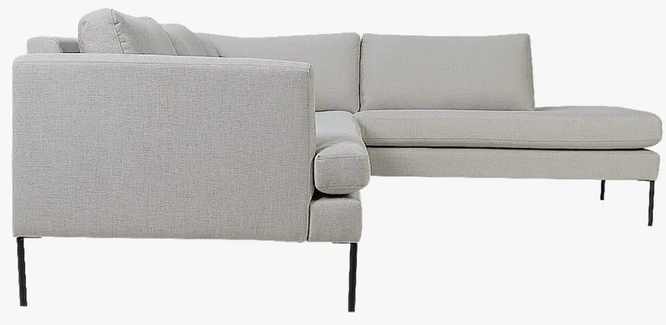 Ava Sofa åpen ende setetrekk pakke høyre beige - 60x60x60 cm