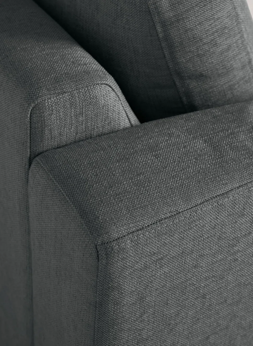 Ava Sofa åpen ende setetrekk pakke høyre grå - 60x60x60 cm