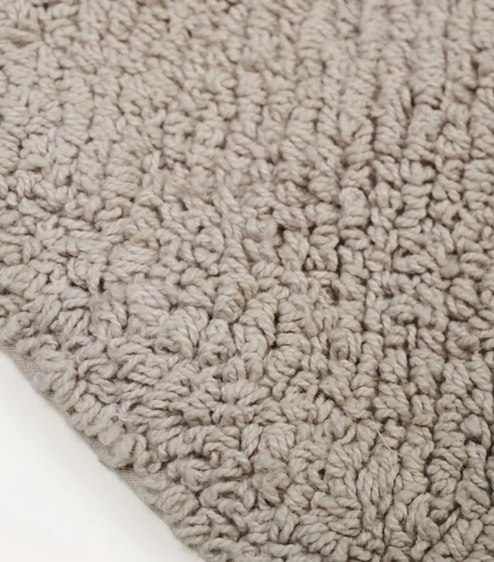 Badematte beige - ø60 cm