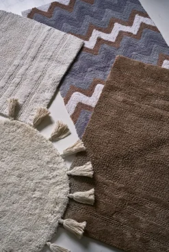 Badematte beige - 50x80 cm