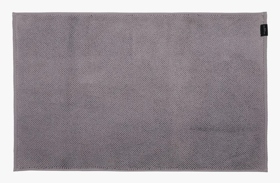 Badematte grå - 50x80 cm