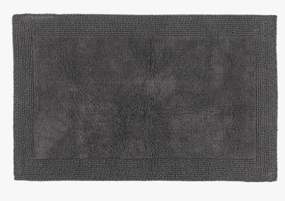Badematte grå - 50x80 cm