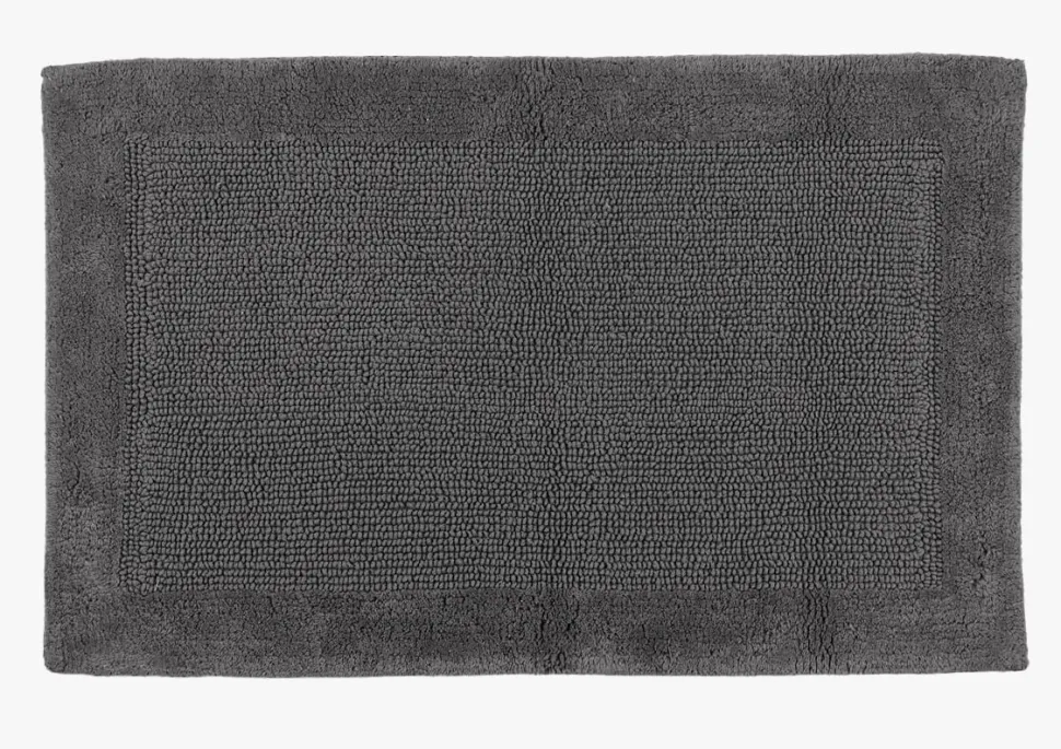 Badematte grå - 50x80 cm