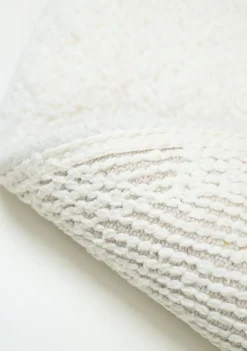 Badematte offwhite - ø80 cm