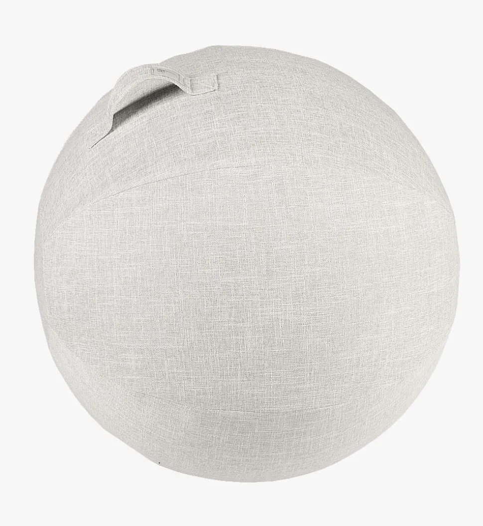 Balanseball beige - 65x65x65 cm