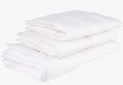Barn helårs fiberdyne hvit - 100x140 cm