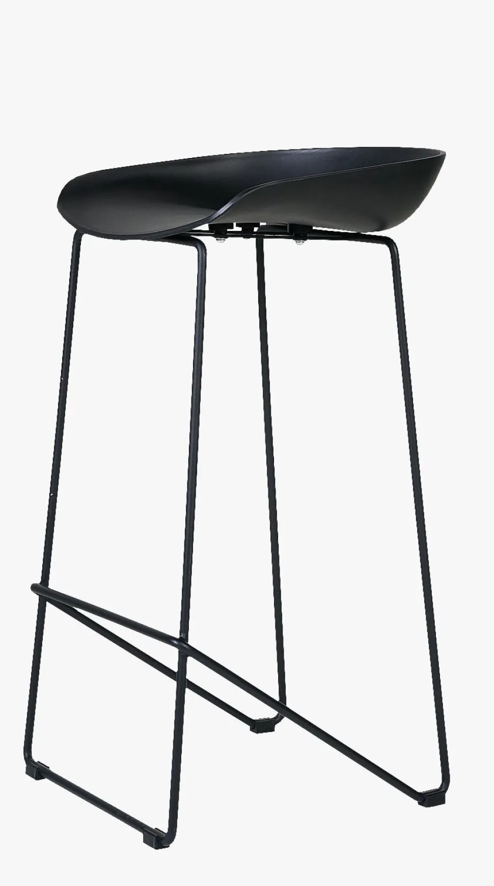Barstol svart - 44x43x79 cm