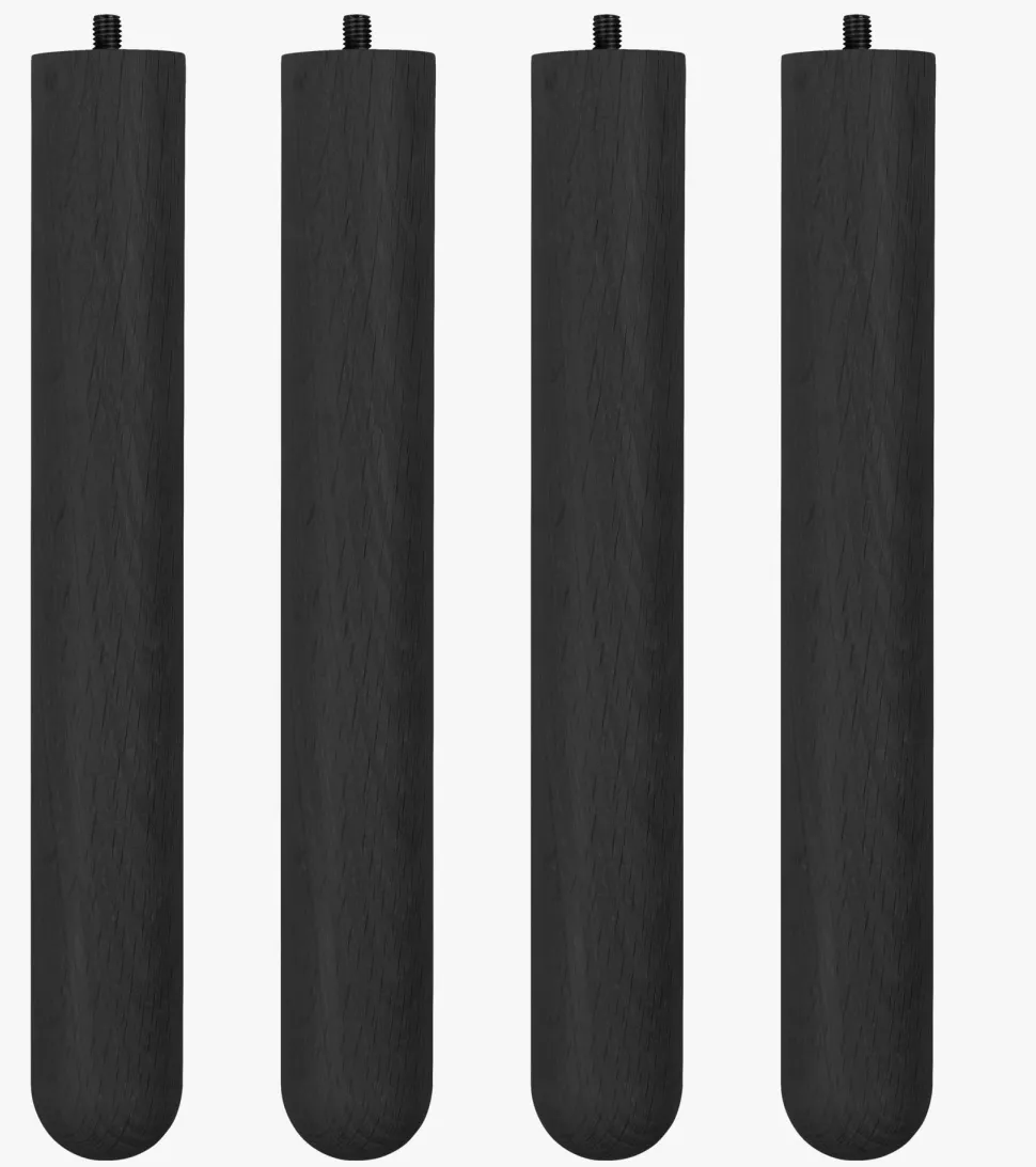 Ben 4 stk svart - 30cm
