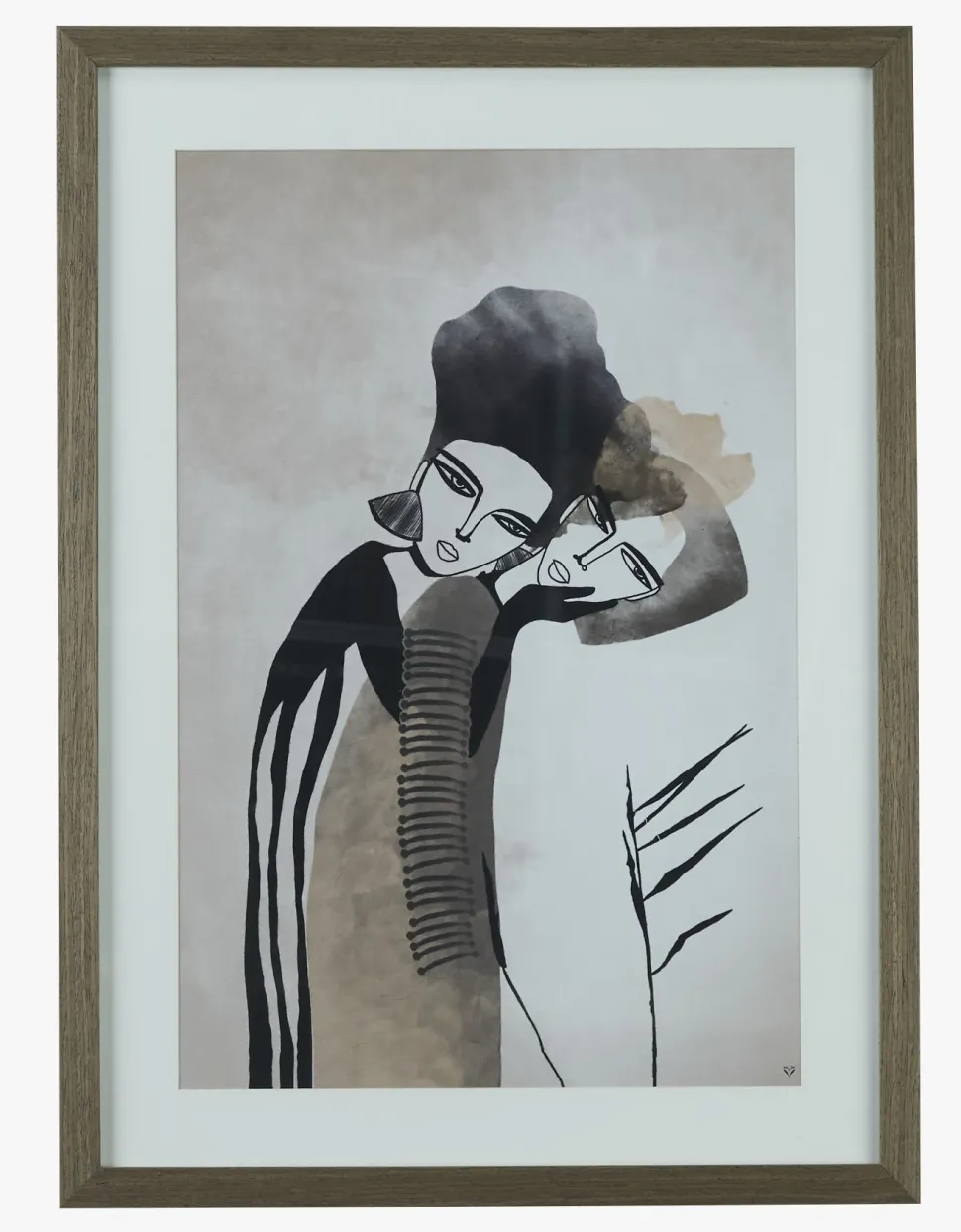 Bilde brun - 50x70 cm