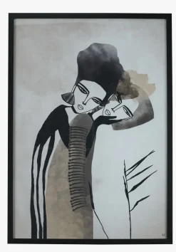 Bilde svart - 70x100 cm