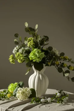 Blomst hvit - 3x15x85 cm