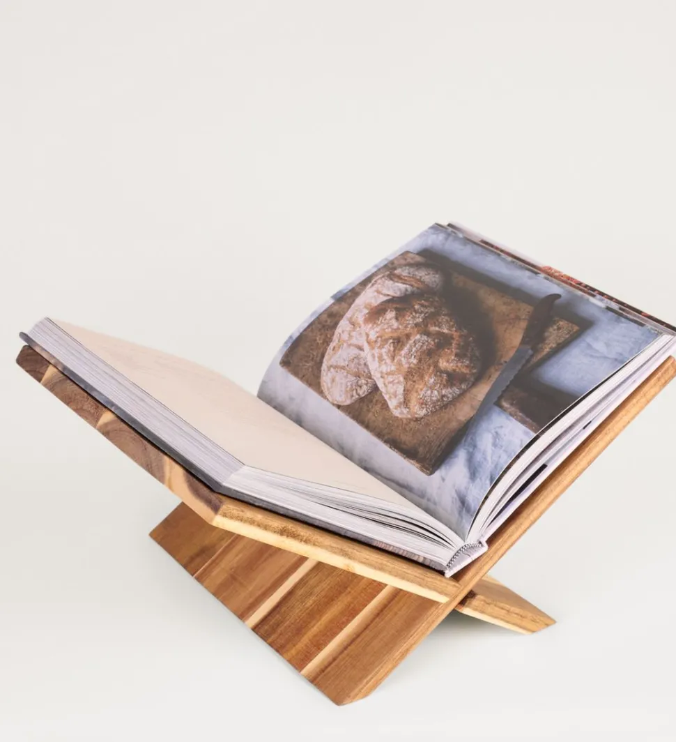 Bokstøtte natur - 37x25x17 cm
