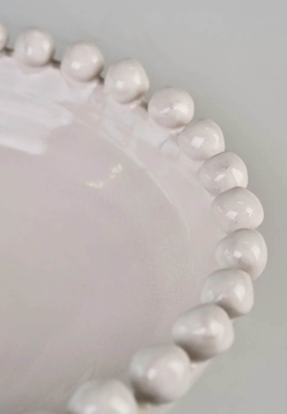 Bolle offwhite - 31x31x8,5 cm