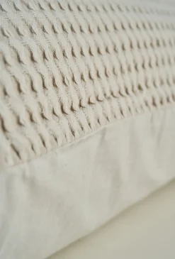 Bomull putevar beige - 70x100 cm
