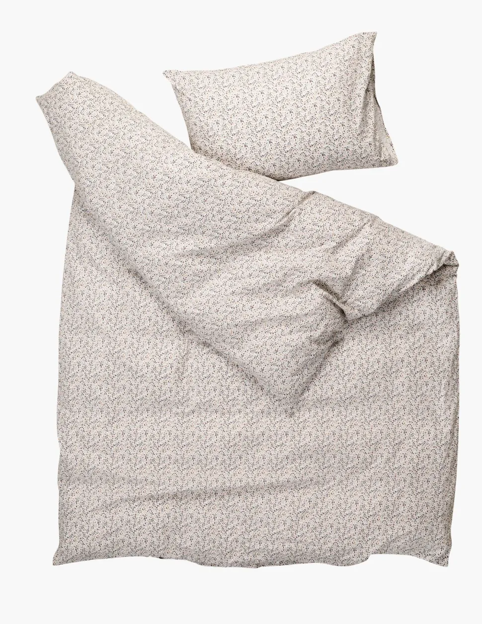 Bomull sengesett multi grønn - 140x200 cm