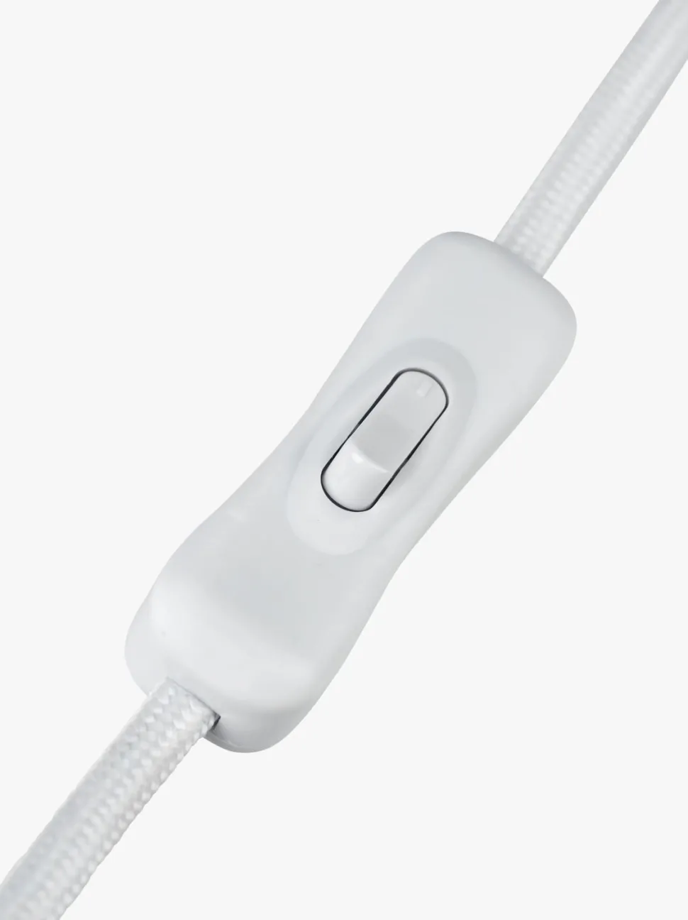 Bordlampe hvit - 23x23x31 cm