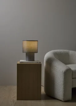 Bordlampe midtgrønn - 23x23x31 cm