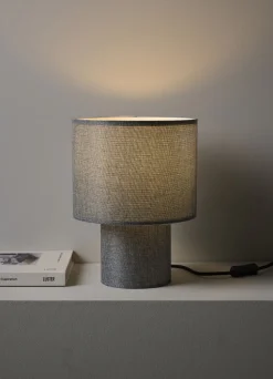Bordlampe midtgrønn - 23x23x31 cm