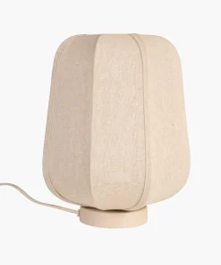 Bordlampe natur - 25x25x29 cm