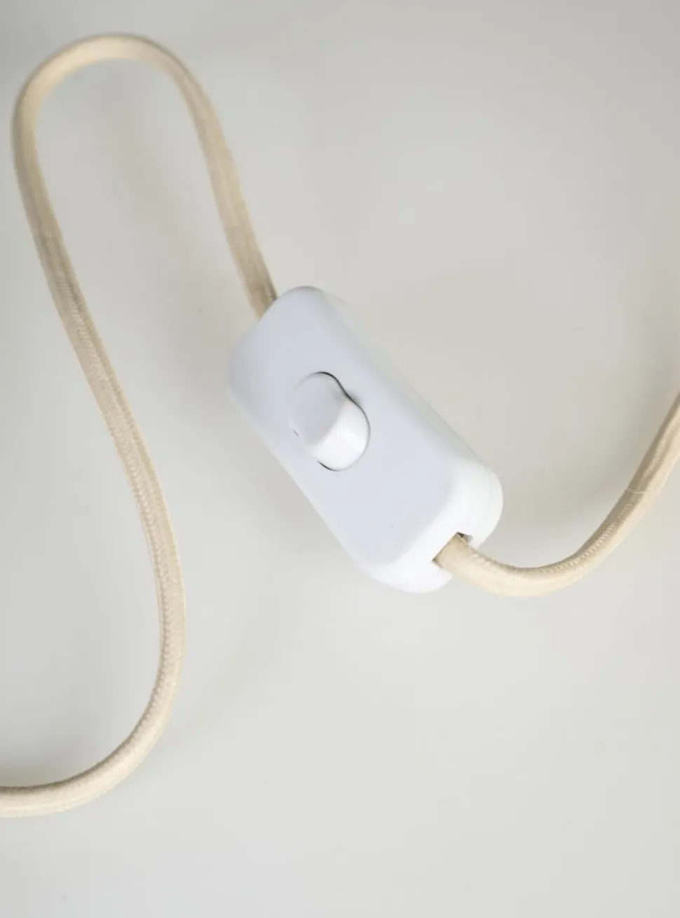 Bordlampe natur - 25x25x29 cm