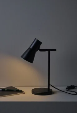 Bordlampe svart - 18,8x12x30,4 cm