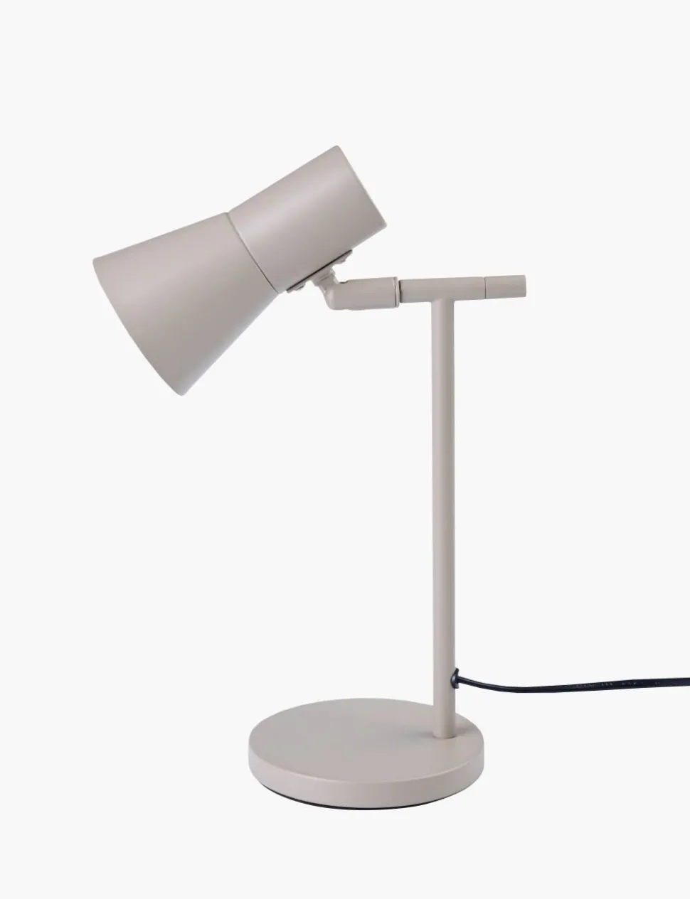 Bordlampe taupe - 18,8x12x30,4 cm