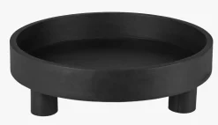 Brett svart - 9 cm ø30,5