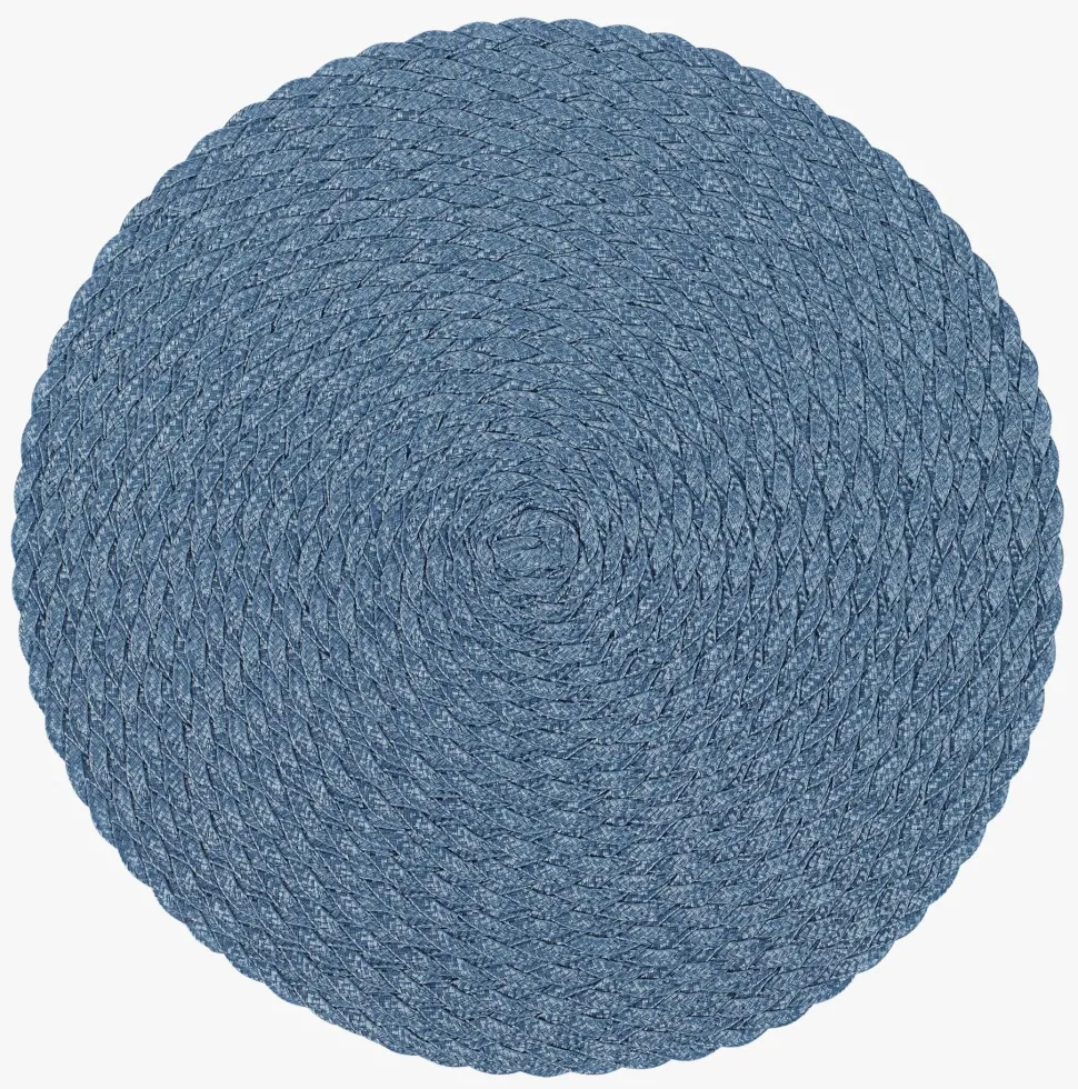 Brikke blå - ø40 cm