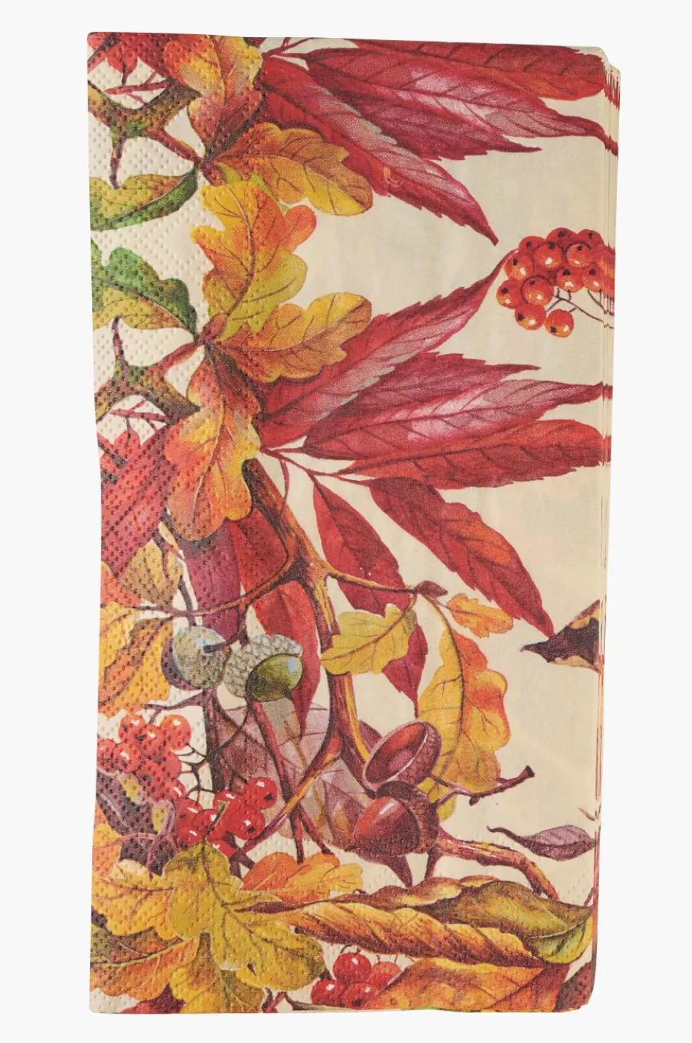 Buffet papirservietter multi orange - 33x42 cm