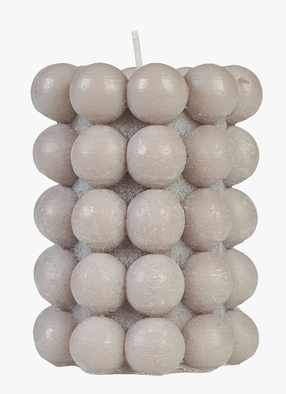 Dekorlys beige - 7,2x9,5 cm