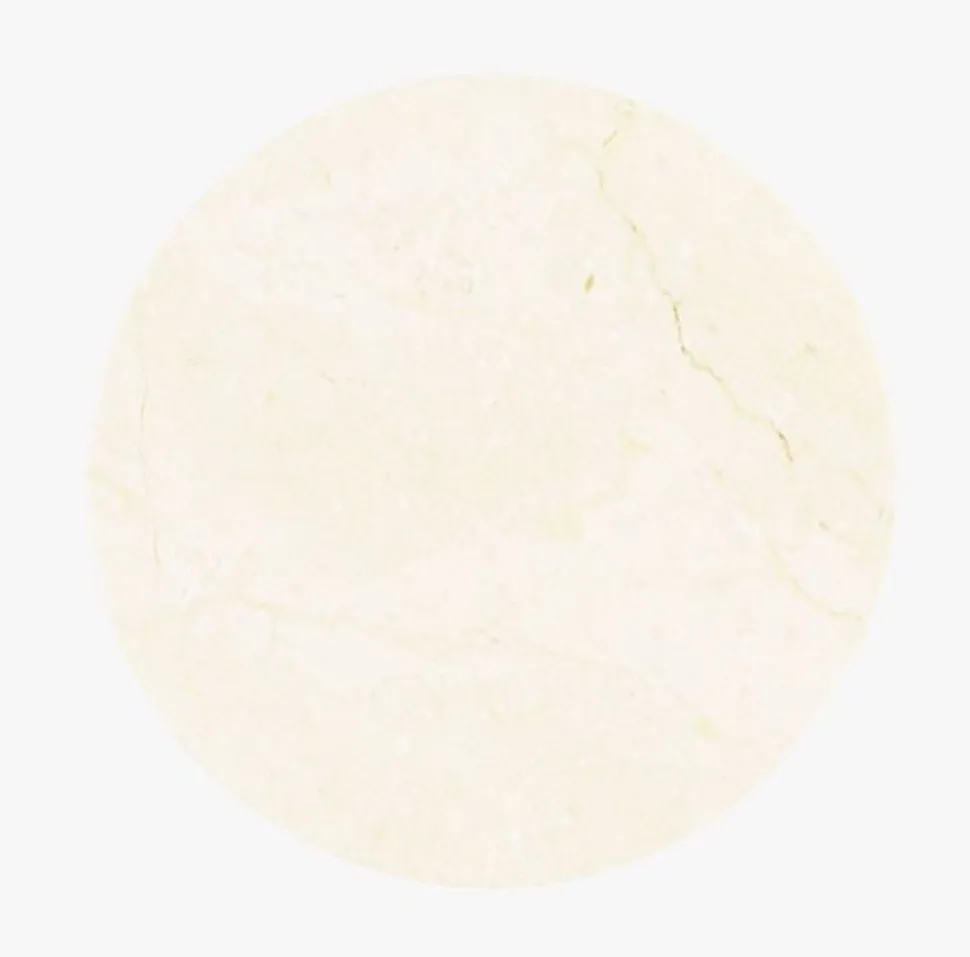 Drikkebrikke beige - ø10 cm