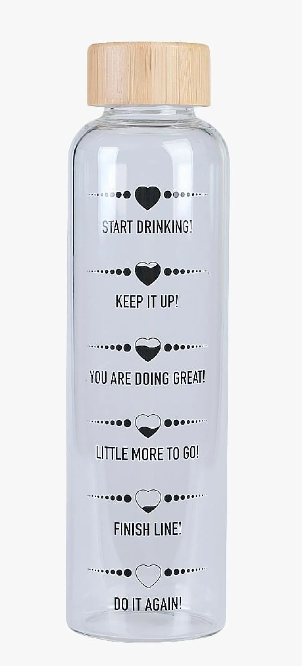 Drikkeflaske transparent - 550ml
