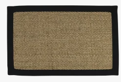 Dørmatte svart - 50x80 cm