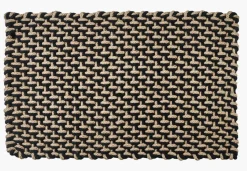 Dørmatte svart - 50x80 cm