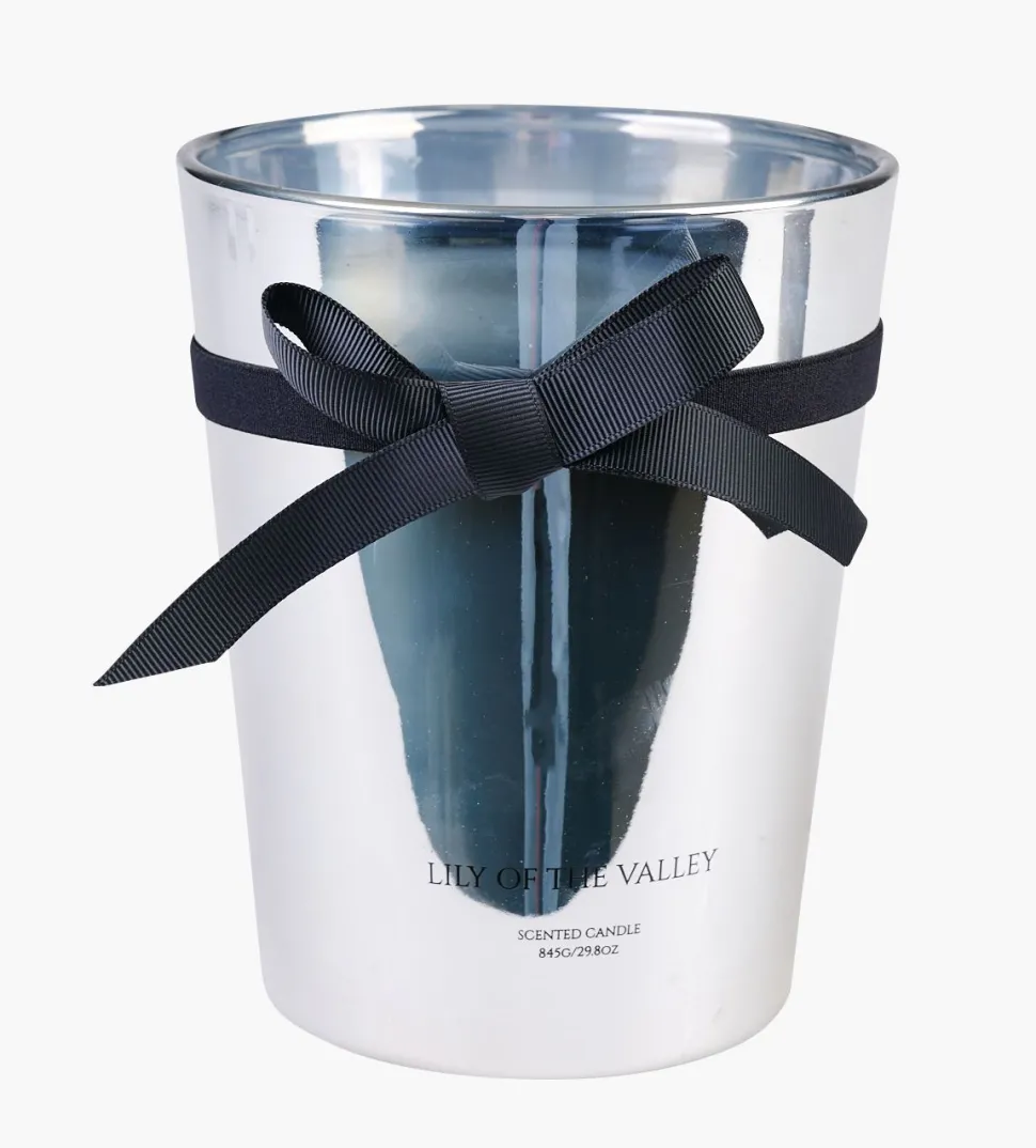 Duftlys sølv - 845 g