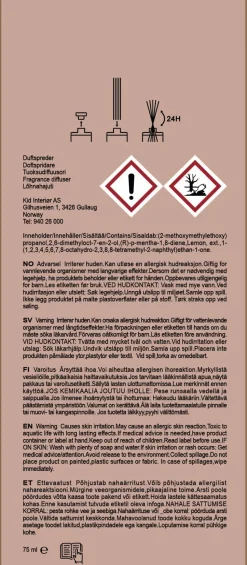 Duftpinner rosa - 75 ml