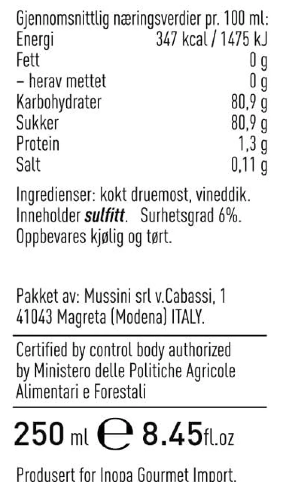 Eddik multi - 250 ml