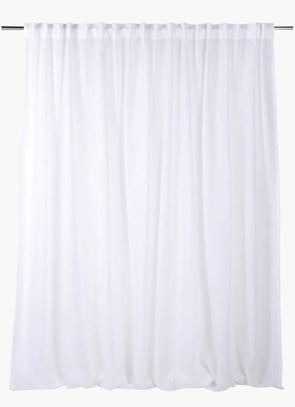 Ekstra bred gardin offwhite - 280x240 cm