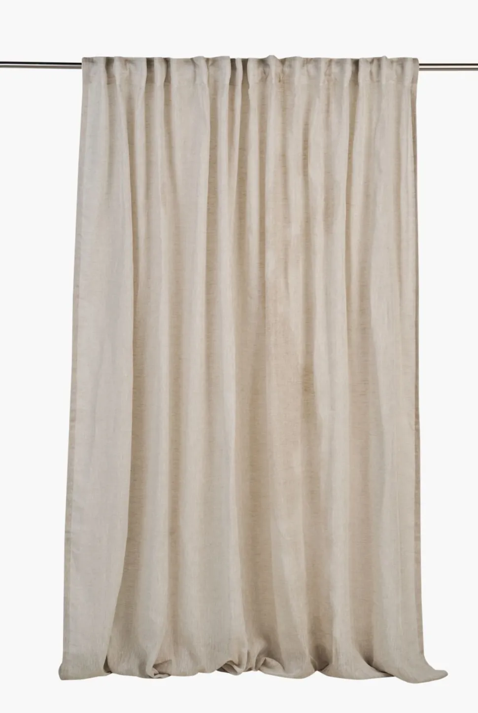 Ekstra bred lingardin natur - 240x250 cm