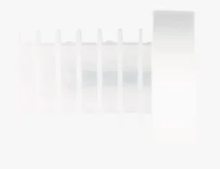 Endestykke 2pk hvit - 22/25 mm