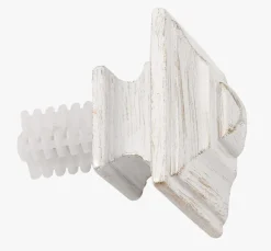 Endestykke 2pk multi hvit - 22/25 mm