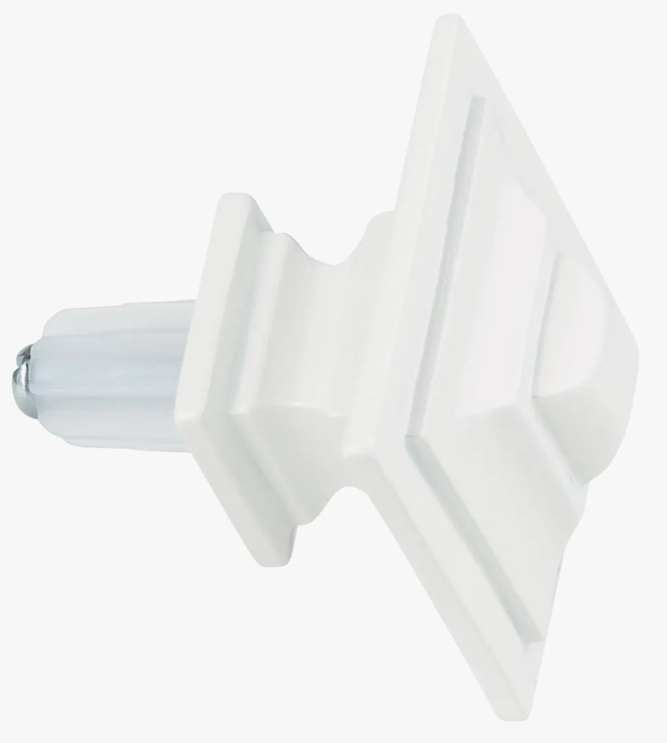 Endestykke 2pk multi hvit - 22/25 mm