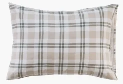 Flanell putevar grønn - 50x70 cm