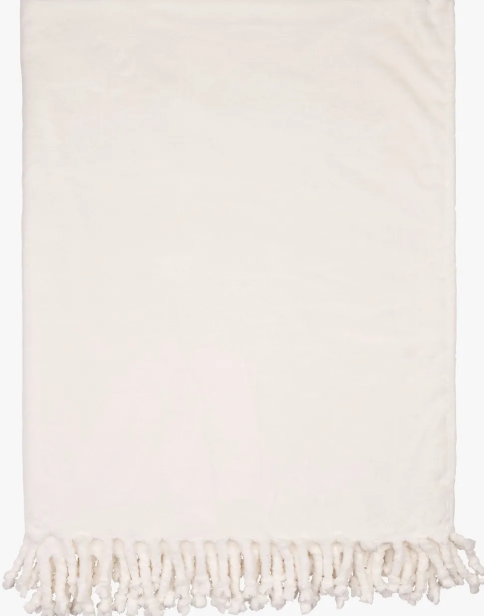 Fleecepledd offwhite - 130x170 cm