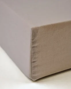 Formsydd laken sand - 90x200 cm